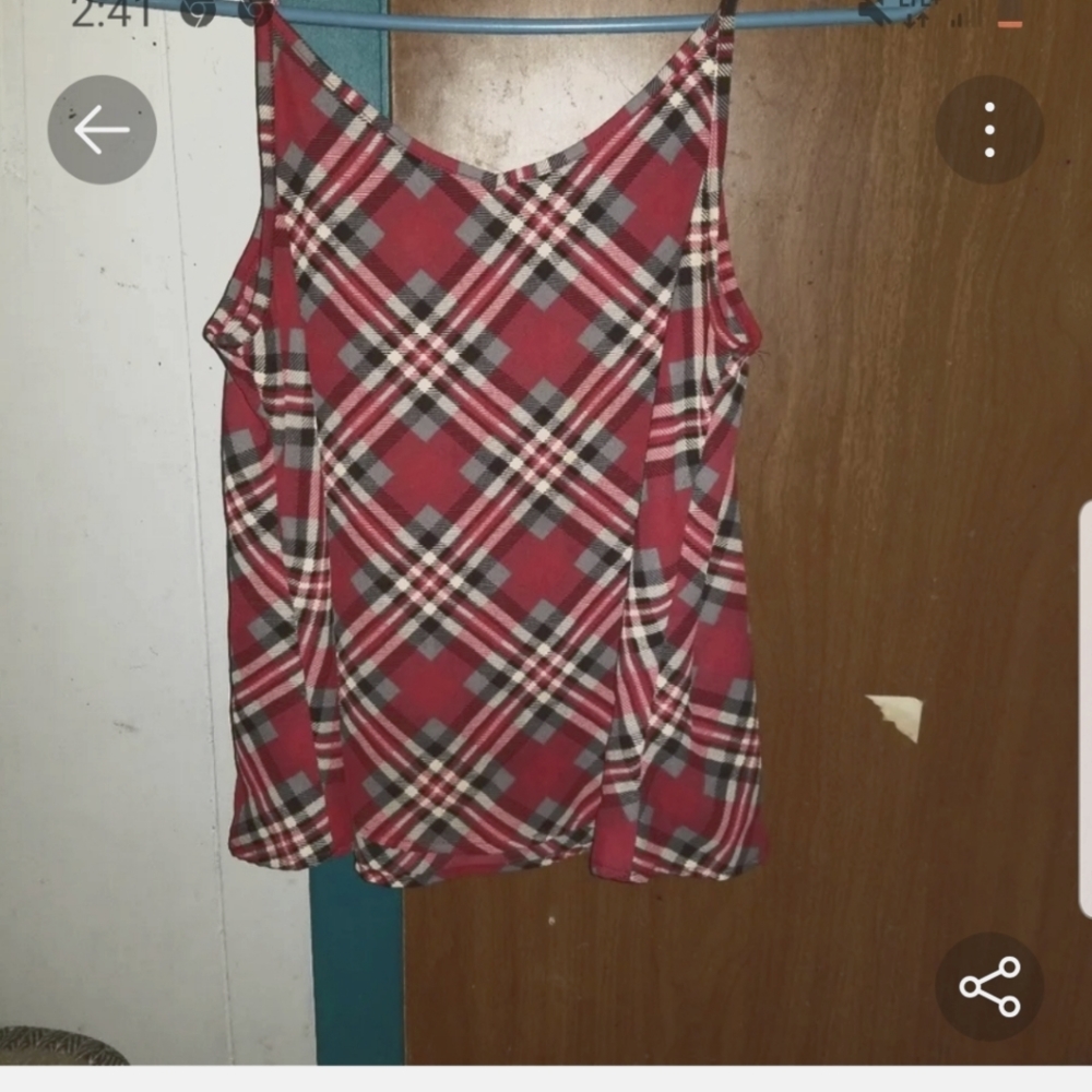 Womens crop top tank top